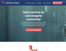 Tablet Screenshot of facilitylockers.com